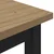 vidaXL klop Oreh 200 x 35 x 45 cm Konstruiran les
