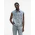 KARL LAGERFELD JEANS Brezrokavnik moder denim