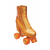 Kotalke Impala Sparkle Orange High Heel Rollerskates x Marawa