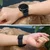 BStrap Braid Nylon pašček za Samsung Galaxy Watch Active 2 40/44mm, red black