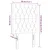 Vidaxl LED posteljno vzglavje temno rjavo 80x7x118/128 cm blago