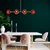 Opviq Luster Benek-15-14481, 103x40x74cm, IP20, Zlatno-crvene boje