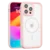 Bumper MagSafe maska za iPhone 12 Pro Max - roze