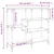 Konzolni stol crni 100 x 32 x 95 cm od konstruiranog drva