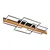 LED stropno svetlo LARYSA LED/35W/230V 35x90 cm, borovina