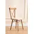 HANAH HOME Set Trpezarijski sto i 4 stolice Cenova Brown
