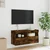 Zidni TV ormarić s LED svjetlima boja hrasta 80x30x40 cm