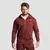 GymBeam Zone Zip Up Hoodie Cherrywood
