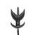 Master Series Ass Bound Anchor Inflatable Silicone Anal Plug Black