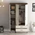 Hanah Home Garderober Kumsal ST, 120x201.4x47.5 cm, Krem