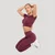 GymBeam Women‘s Flow Crop Top Wine