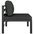 3-dijelni set vrtnih sofa s jastucima aluminijski antracit