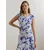 Lauren Ralph Lauren Obleka modra/bela