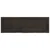 Stolna ploča tamnosmeđa 120x40x(2-6) cm tretirana hrastovina