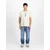 ALPHA INDUSTRIES Majica modra/bela
