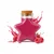 shumee 5x stekleni kozarec STAR 280 ml za vinski sirup darilo