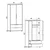 HANAH HOME Ormar Flora 90 White