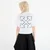 Majice Off-White Embr Arrow Script Crop Tee White/ Black XS