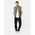 CAMEL ACTIVE Majica  zelena / bela