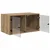 Zidni ormari Zidne 2 pcs Umjetnički hrast 68 x 37 x 35 cm
