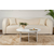 HANAH HOME Sto za dnevnu sobu Moira Natural White