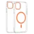 Transparent Color Ring MagSafe maska za iPhone 11 – Narandžasta