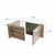 HANAH HOME Escape Walnut