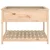 Sadilica s policom 111,5x111,5x81 cm od masivne borovine