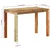 Jedilna miza 110x55x76 cm trden predelan les