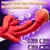 SuperLove 5in1 Heating, Swinging & Licking Ultimate Pleaser Red