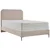 MID.YOU POSTELJA BOXSPRING  x , tekstil, leseni material bež