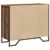 Komoda s ladicama 2 pcs Staro drvo 91 x 35,5 x 74,5 cm