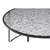 Livetastic Klubska Miza Black, Črna, O 80cm