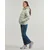 Tommy Jeans TJW BASIC HOODED DOWN JACKET EXT Zelena