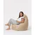 Atelier Del Sofa Vrtna vreča za fižol, Drop L - Mink