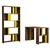 Hanah home Polica 120x75,4x60?cm Orah