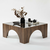 HANAH HOME Sto Seine Transparent Walnut