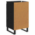 Kreveta Crni hrast 40 x 35 x 70 cm Konstruirano drvo