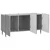 TV ormar Siva sonoma 99 x 34,5 x 52 cm Konstruirano drvo