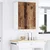 Vidaxl Viseča omarica z vrati Star les 60 x 31 x 80 cm Konstruiran les