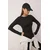 Trendyol Milla Ženska bluza Thmaw26Bz00004, Crna