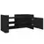 TV ormarić crni 80 x 35 x 40 cm od konstruiranog drva