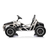 BENEO električna gokart SPORT-KART 24V (EVA kolesa, usnjeno sedežno, 2 x 50W motor), črn
