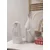 Aberto Design Vaza LCA0009, 10x10x35 cm, Bela