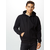 Zip-up sweatshirt black