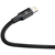 BASEUS RAPID 3IN1 TYPE-C LIGHTNING MICRO-USB CABLE PD20W 150CM BLACK (6953156204294)