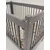 HANAH HOME Krevetac za bebe Elegance Grey