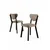 Hanah Home Set stolica Arfe, 37x104x77 cm, 6 komada, Bež