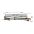 Atelier Del Sofa Ugaona sofa Tulip ugaona leva sa pufnom - s