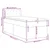 Vidaxl Box spring postelja z vzmetnico temno rjava 80x200 cm blago